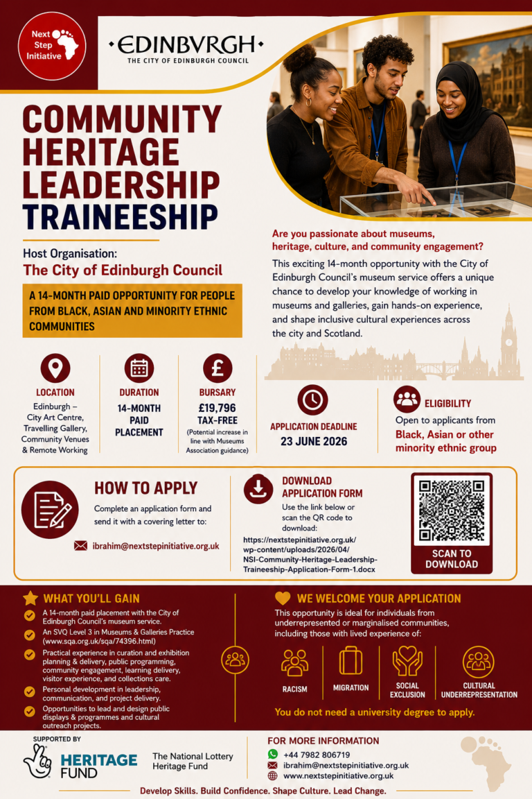 community leadership traineeship