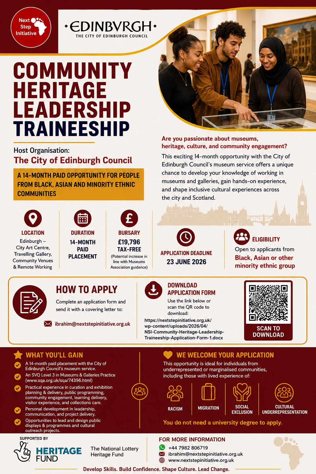 community leadership traineeship